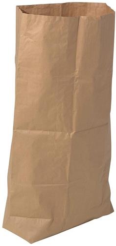 Abfallsack Maße 700x950mm Volumen 120l Kraftpapier Gewicht 70g/qm TRANSPAK