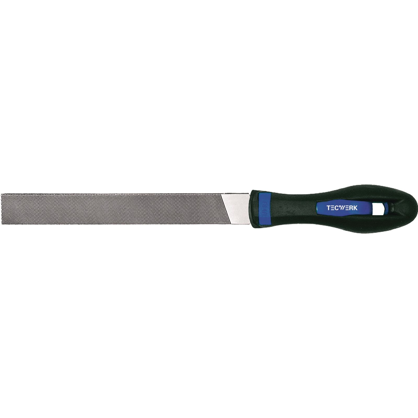 Werkstattfeile DIN 7261 L.250mm Q.25x6mm Hieb 2 Flachstumpf 2K-Ergo TECWERK