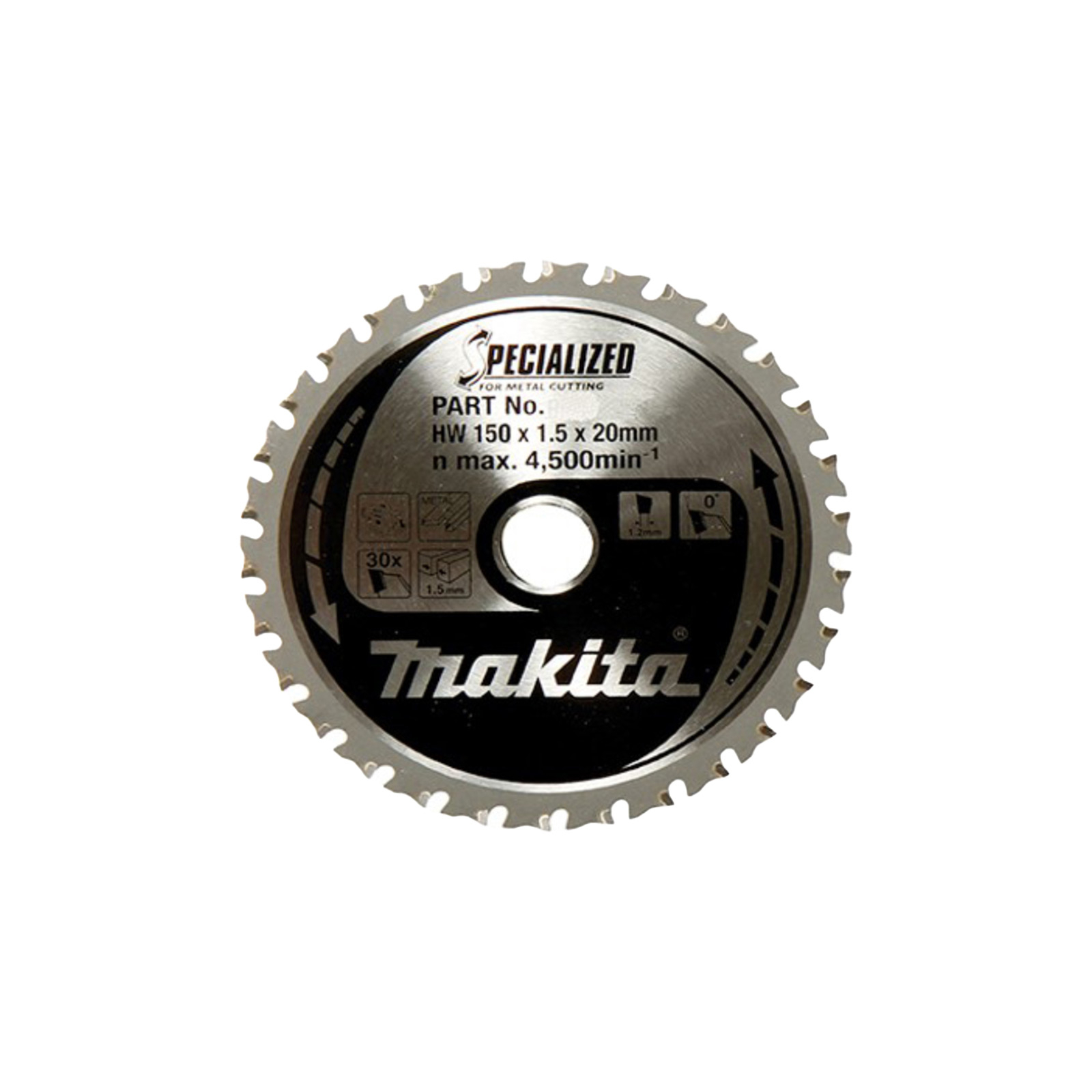 Makita Kreissägeblatt für Metall 150x20x32Z - B-47036