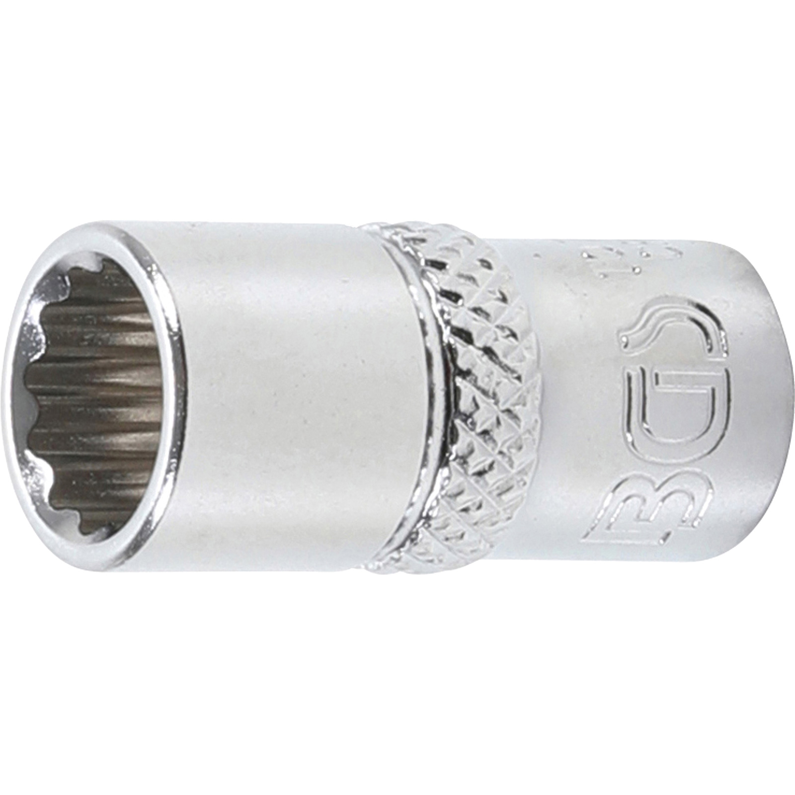 BGS Steckschlüssel-Einsatz Zwölfkant Antrieb Innenvierkant 6,3 mm (1/4") SW 8 mm - 10778