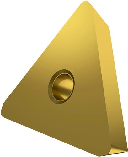 Fräswendeschneidplatte ISO TPKN 2204PDER:M8330 Tiefe 17mm PVD beschichtet Gold
