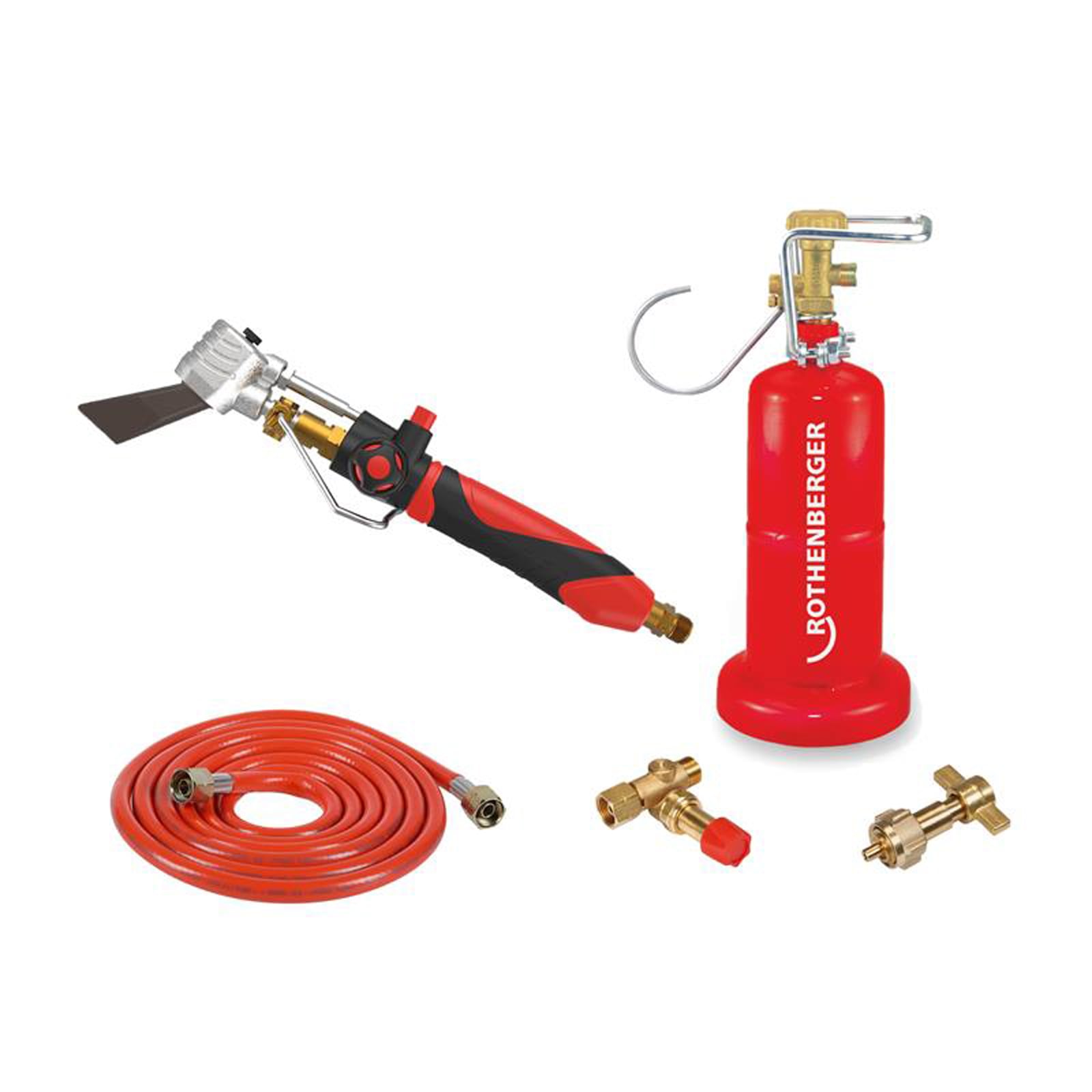 ROTHENBERGER Industrial 9 teiliges Dachrinnen Kupferlötkolben PREMIUM Set - 1500005563