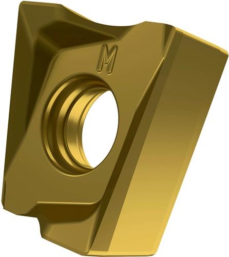 Fräswendeschneidplatte ISO LNGX 120510ER-M:M8330 D.4,5mm PVD beschichtet Gold