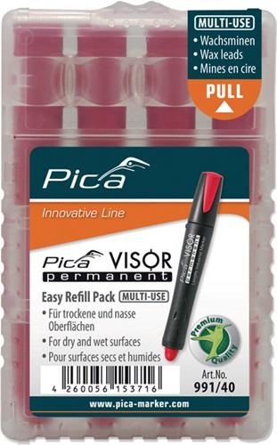 Pica Minenset Visor permanent 4x rot - 991/40