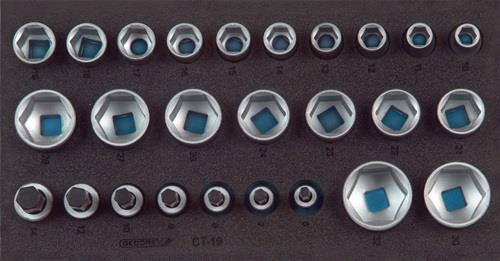 Gedore Werkzeugmodul 1500 CT1-19 26-teilig 1/3-Modul - 2308908