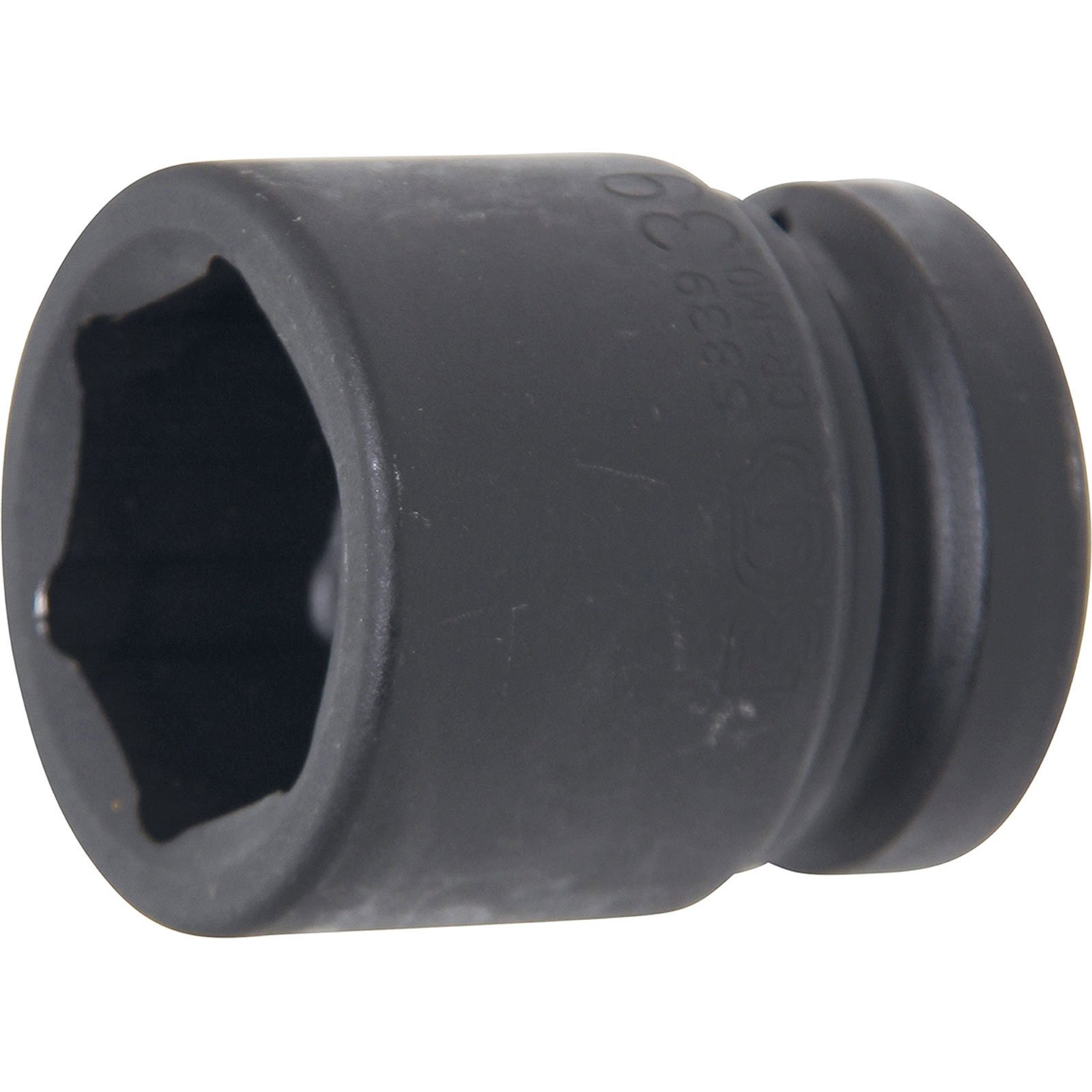 BGS Kraft-Steckschlüssel-Einsatz Sechskant Antrieb Innenvierkant 25 mm (1") SW 39 mm - 5839