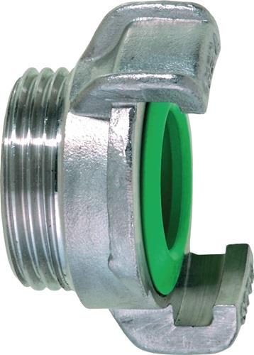 Außengewindestück GEKA plus-E VA AG 1 Zoll KARASTO