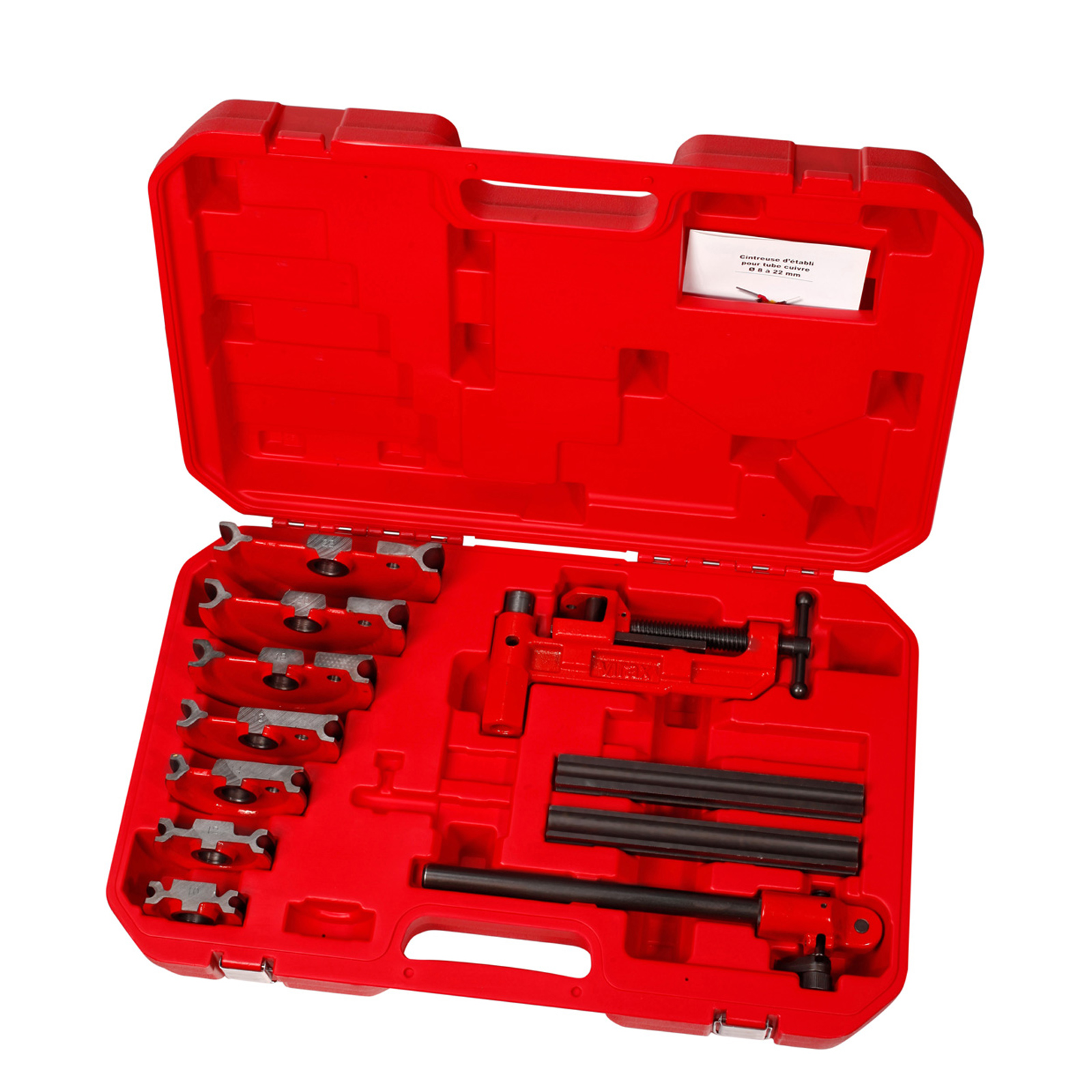 VIRAX Werkbank-Handbiegemaschine Gleitformen Universal 10-22 mm Kupfer - 250272