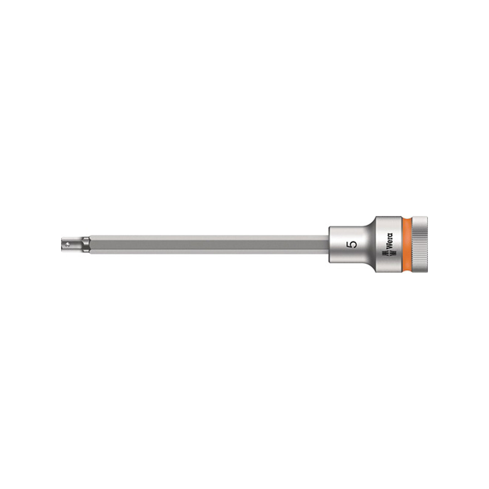 Wera Steckschlüsseleinsatz 8740 C HF 1/2" SW 5 mm Länge 140 mm - 5003841001