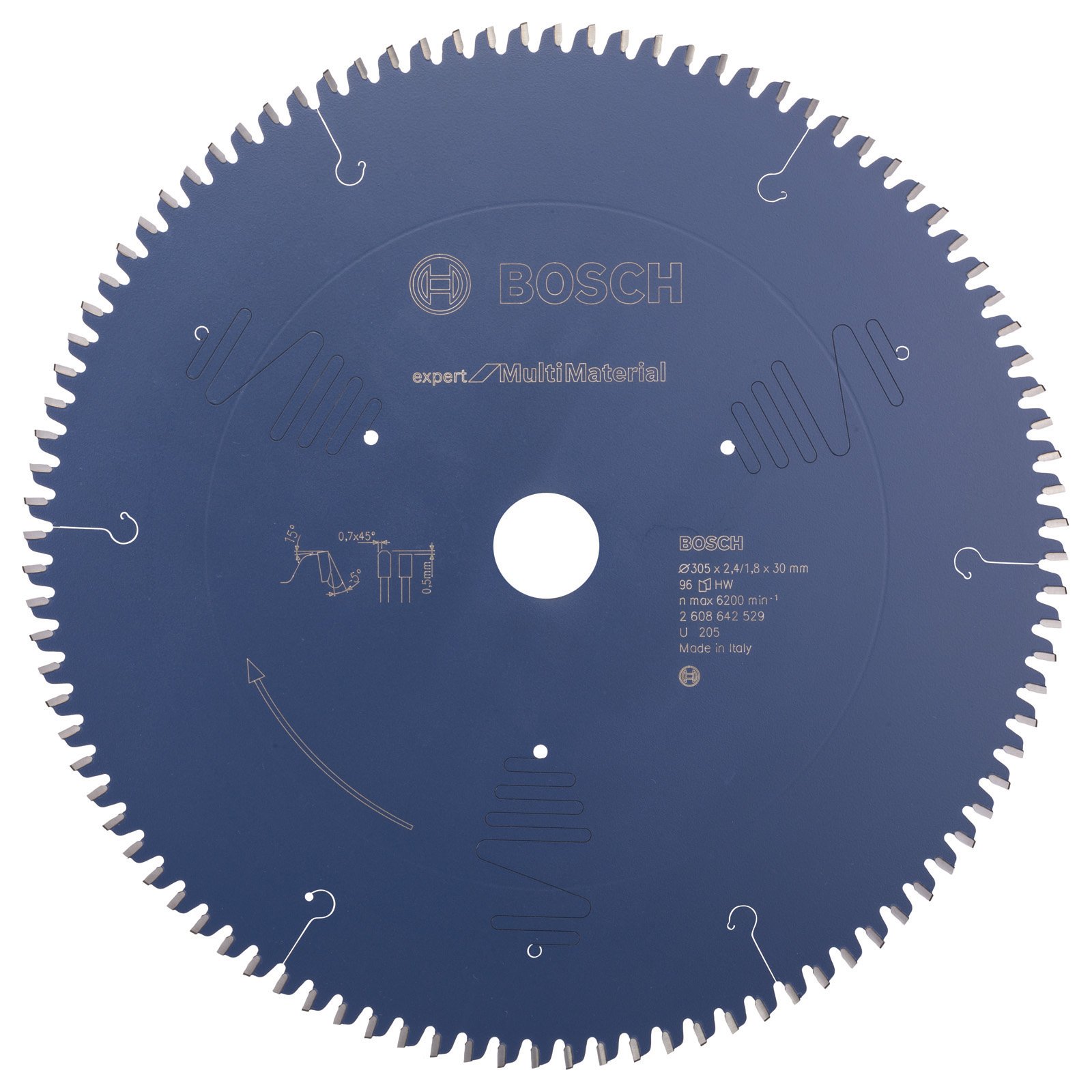 Bosch Kreissägeblatt Expert for Multi Material für Kapp- und 