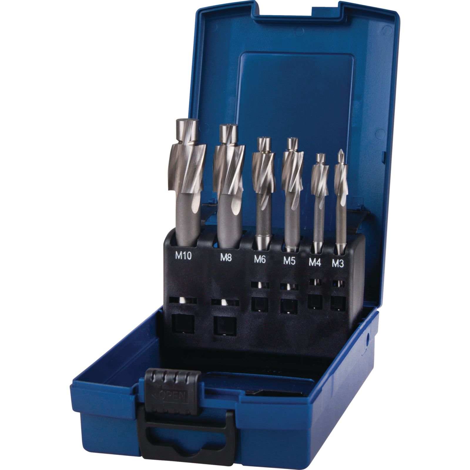 Flachsenkersatz DIN 373 M3-M10 fein f.DL HSS Z.3 Ku.-Kass.TECWERK