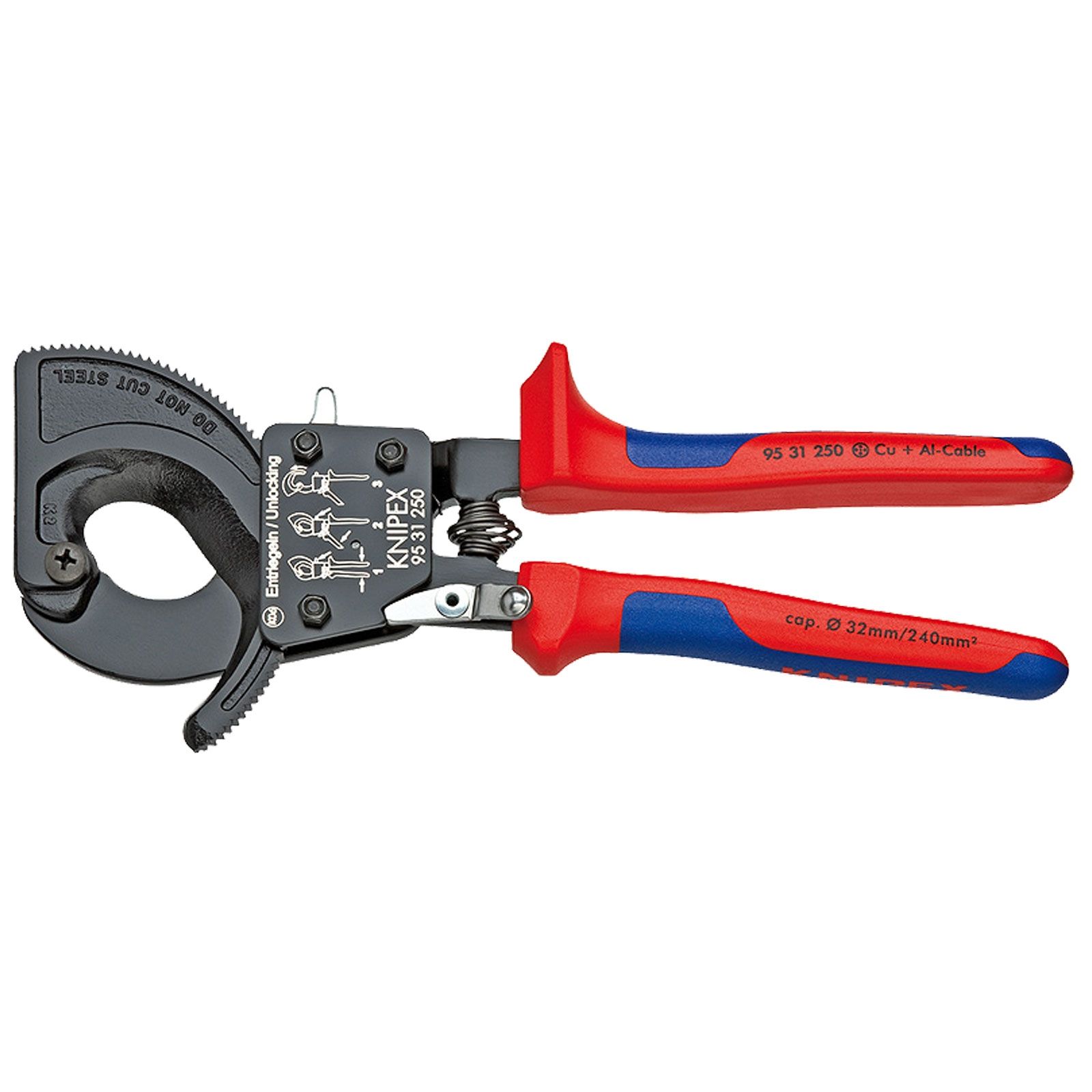Knipex Kabelschneider 250 mm - 9531250