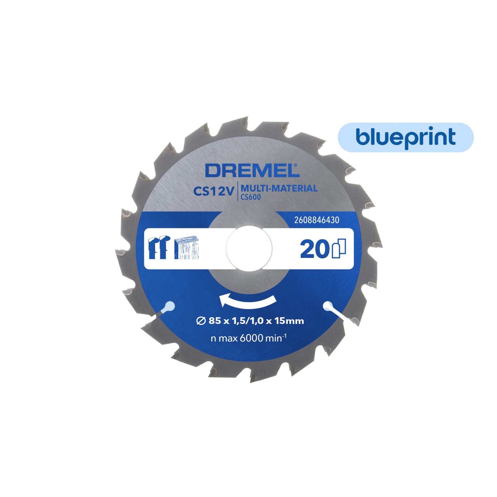 DREMEL® Blueprint Multi-Material-Sägeblatt - 2608846430