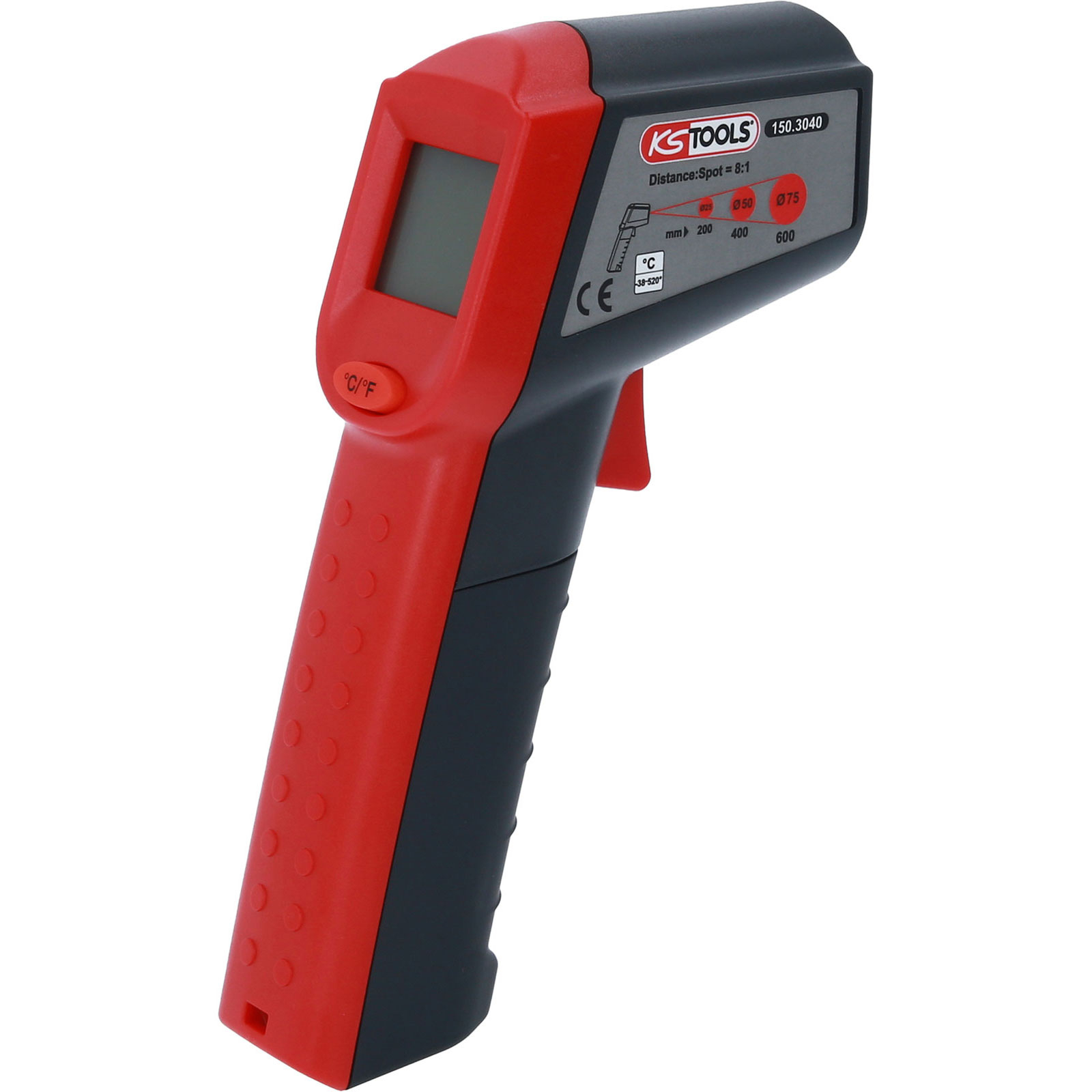 KS TOOLS Infrarot-Thermometer -38° bis 520° - 150.3040