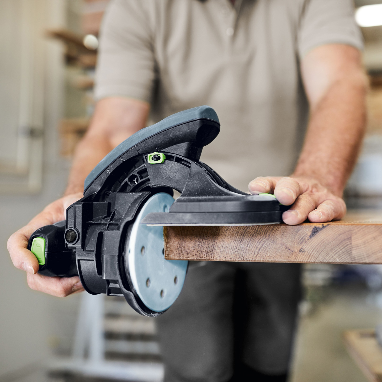 Festool Akku-Kantenschleifer ES-ETSC 125 3,0 I-Plus / 2x 3,0 Ah Akku + Ladegerät + Zubehör im Systainer - 577697