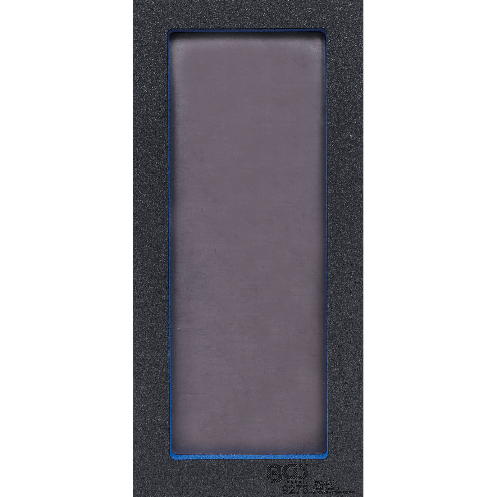 BGS Werkstattwageneinlage 1/3: Werkstattwageneinlage 1/3: Ablagefach mit magnetischer Bodenplatte 129 x 348 x 14 mm - 9275