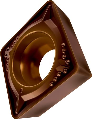 Drehwendeschneidplatte ISO CCMT 09T302E-FM:T8430 D.4,4mm PVD beschichtet PRAMET