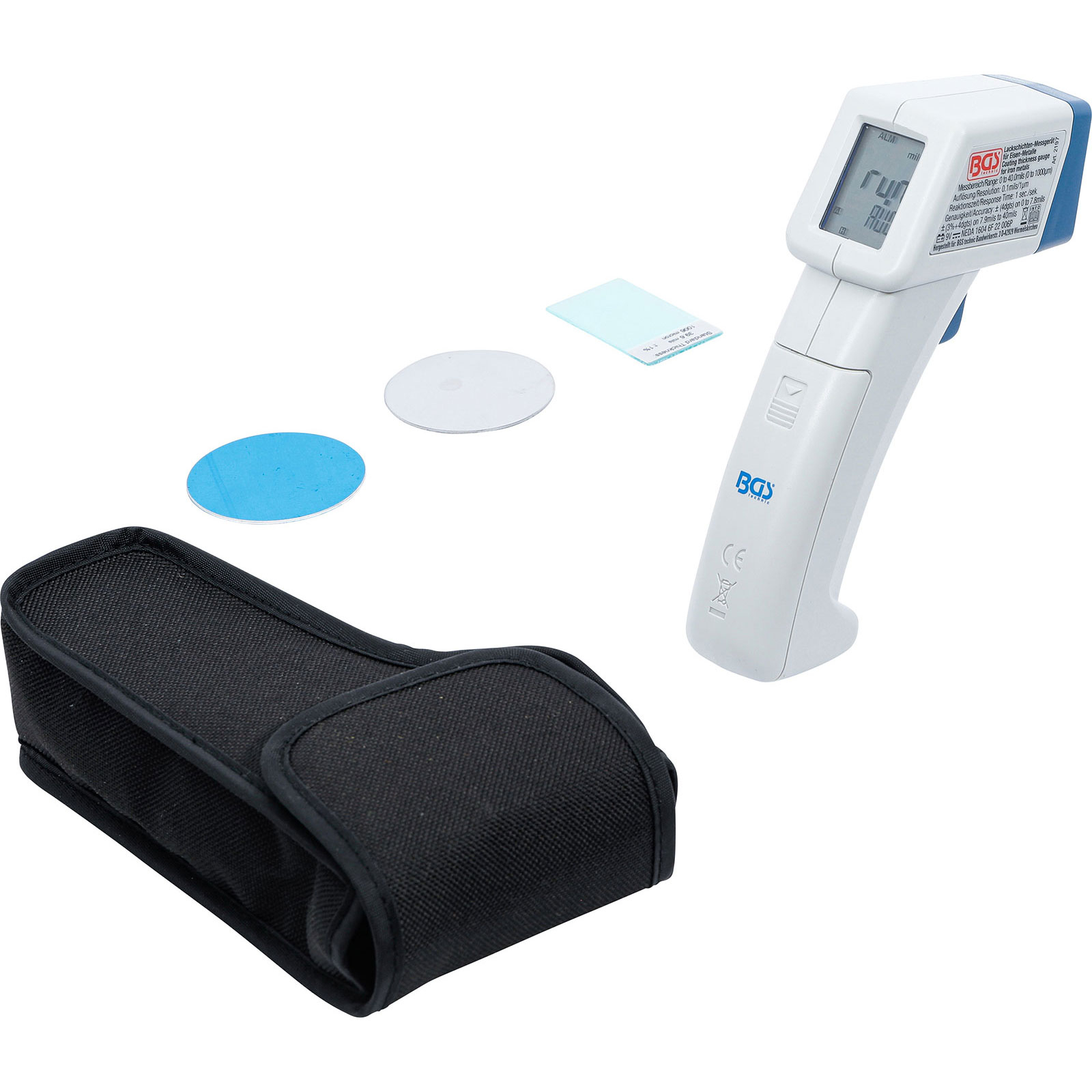 BGS Lackschichten-Messgerät für Eisen und Nicht-Eisen-Metalle - 2197