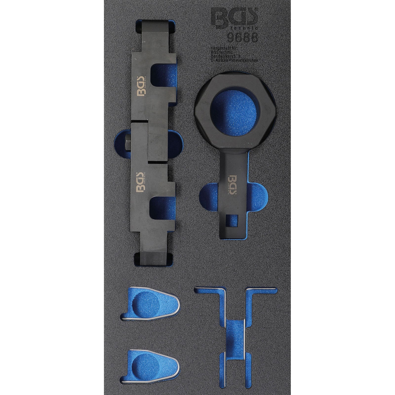 BGS Werkstattwageneinlage 1/3: Motor-Einstellwerkzeug-Satz für Opel 1.6 SIDI - 9688