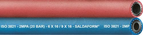 Zwillingsschlauch SALDAFORM® Wandst.3,5mm AD 15,0mm L.50m TEGUMA