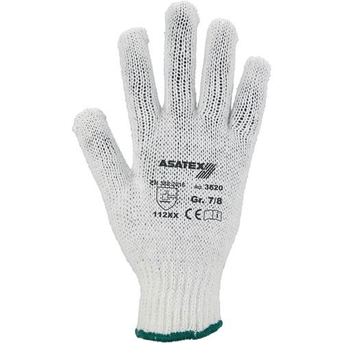 ASATEX Handschuhe weiß / blau Gr. 9/10 - 10.09.3620
