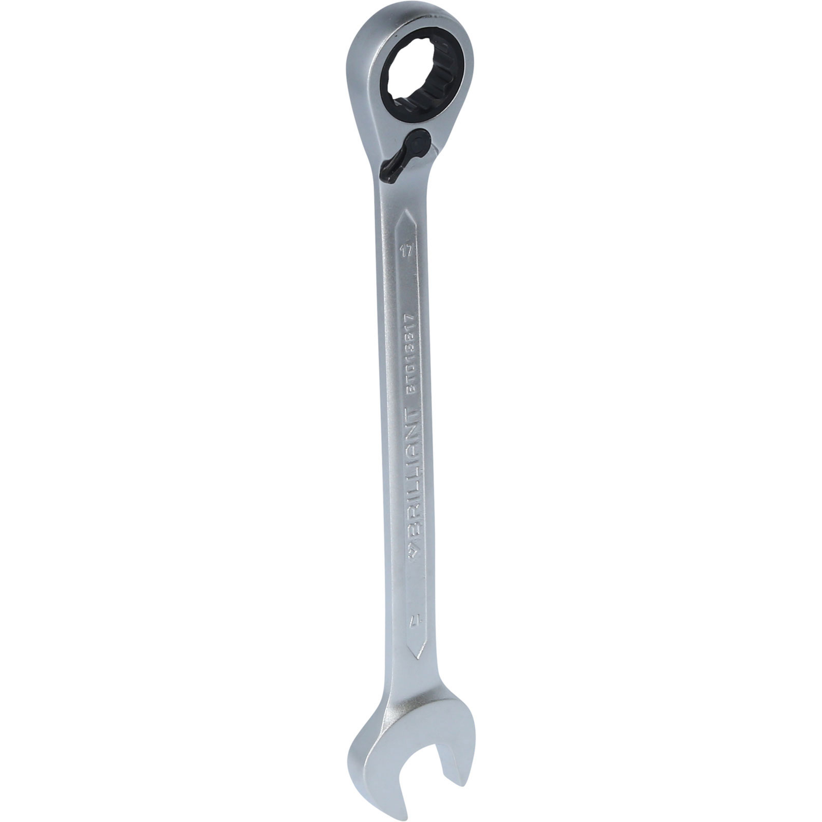 BRILLIANT TOOLS Ratschenringschlüssel umschaltbar 17 mm - BT013817