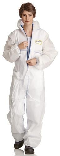 Einwegoverall SMS ProSafe®LIGHT Gr.XL weiß PSA III DS SafetyWear