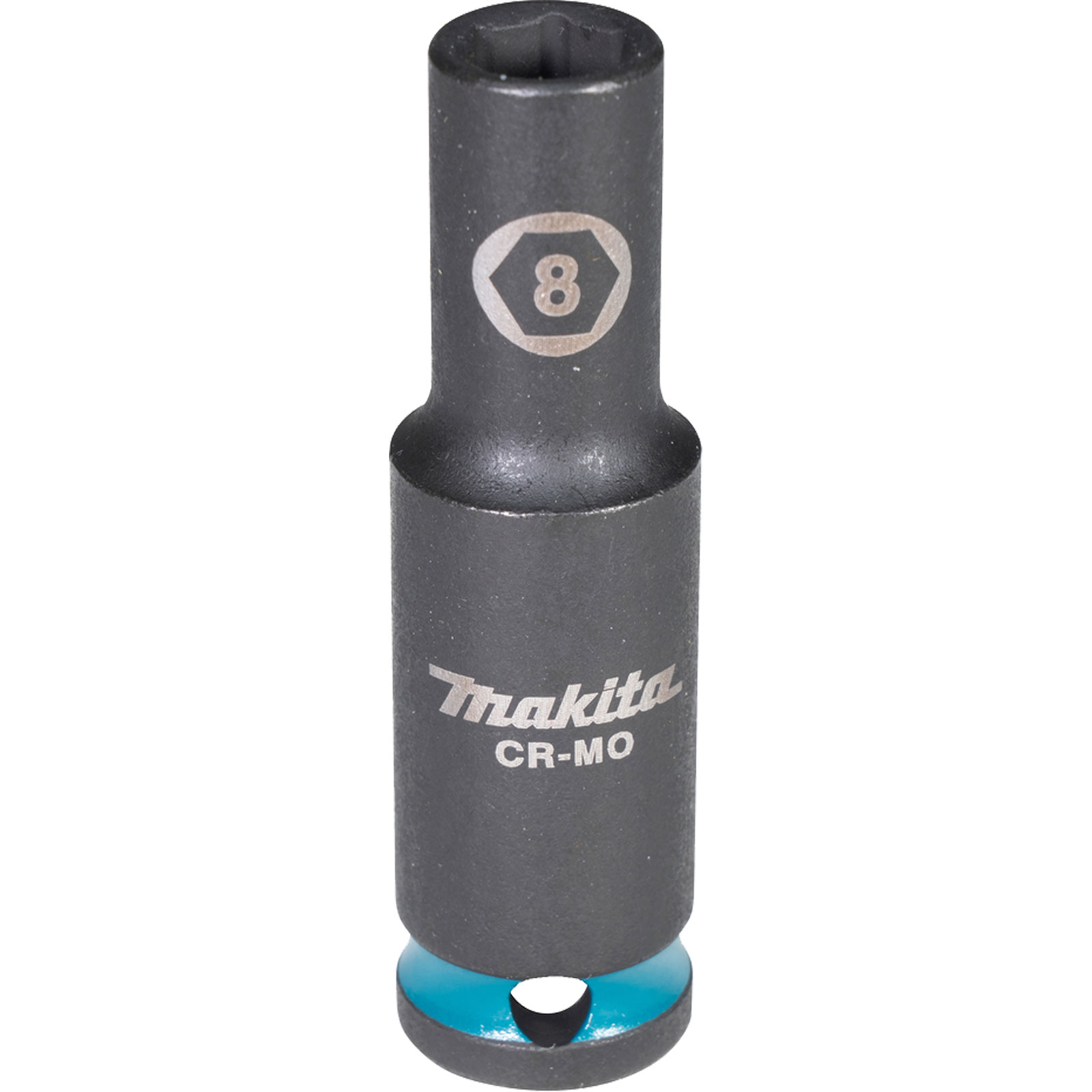 Makita E-16259 Steckschlüssel 3/8" SW8 Impact Black lang