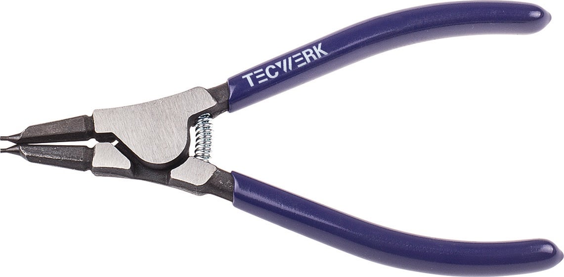 Sicherungsringzange A 0 f.Wellen D.3-10mm pol.TECWERK