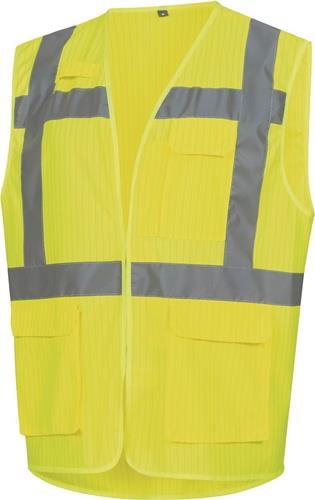 Warnweste 7119 Gr.M neongelb EN ISO 13688/EN ISO 20471/EN 1149 NITRAS