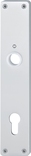 HOPPE Langschildpaar 202H F1/naturf.F1 PZ 92mm - 6715643