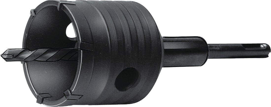 Schlagbohrkrone D.68mm Gesamt-L.180mm f.Steckd.SDS-plus TECWERK