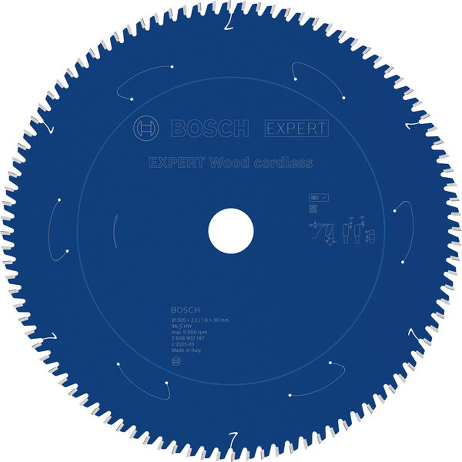 Bosch EXPERT Wood Kreissägeblatt 305x30 mm Z96 - 2608902187