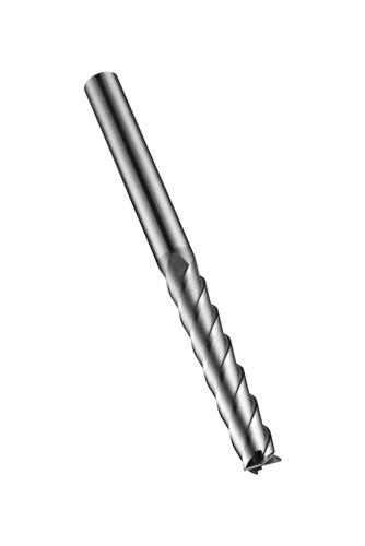 Schaftfräser S718 D.10mm Gesamt-L.125mm Schneiden-L.57mm HM AlCrN 40Grad Z.4