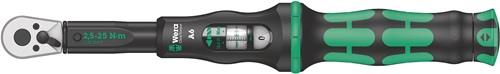 Wera Drehmomentschlüssel Click-Torque A 6 1/4" 2,5 - 25 Nm - 5075605001
