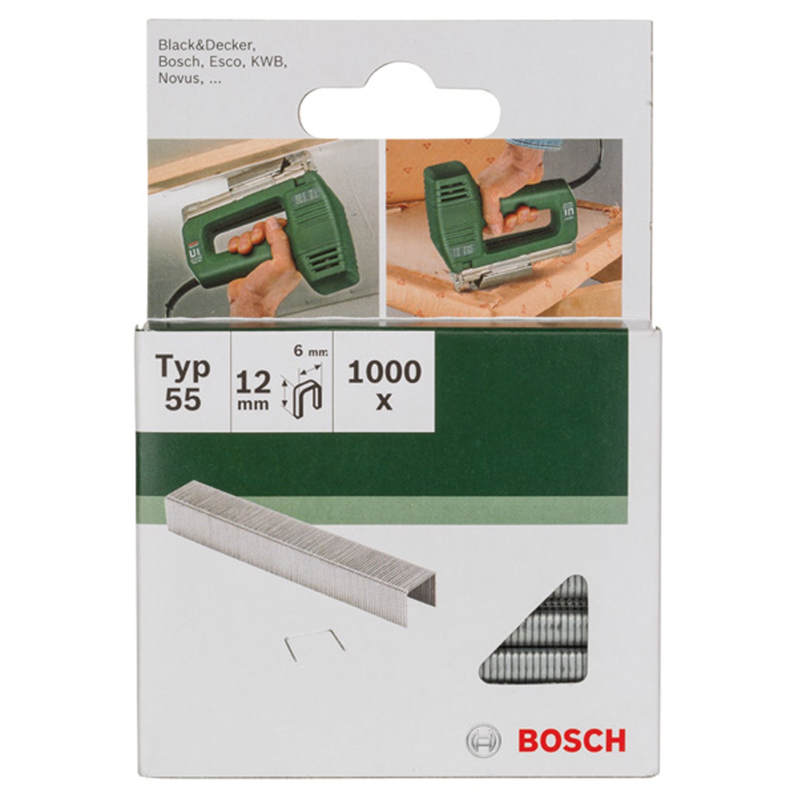 Bosch Klammer Typ 55 L= 12 mm - 2609255825