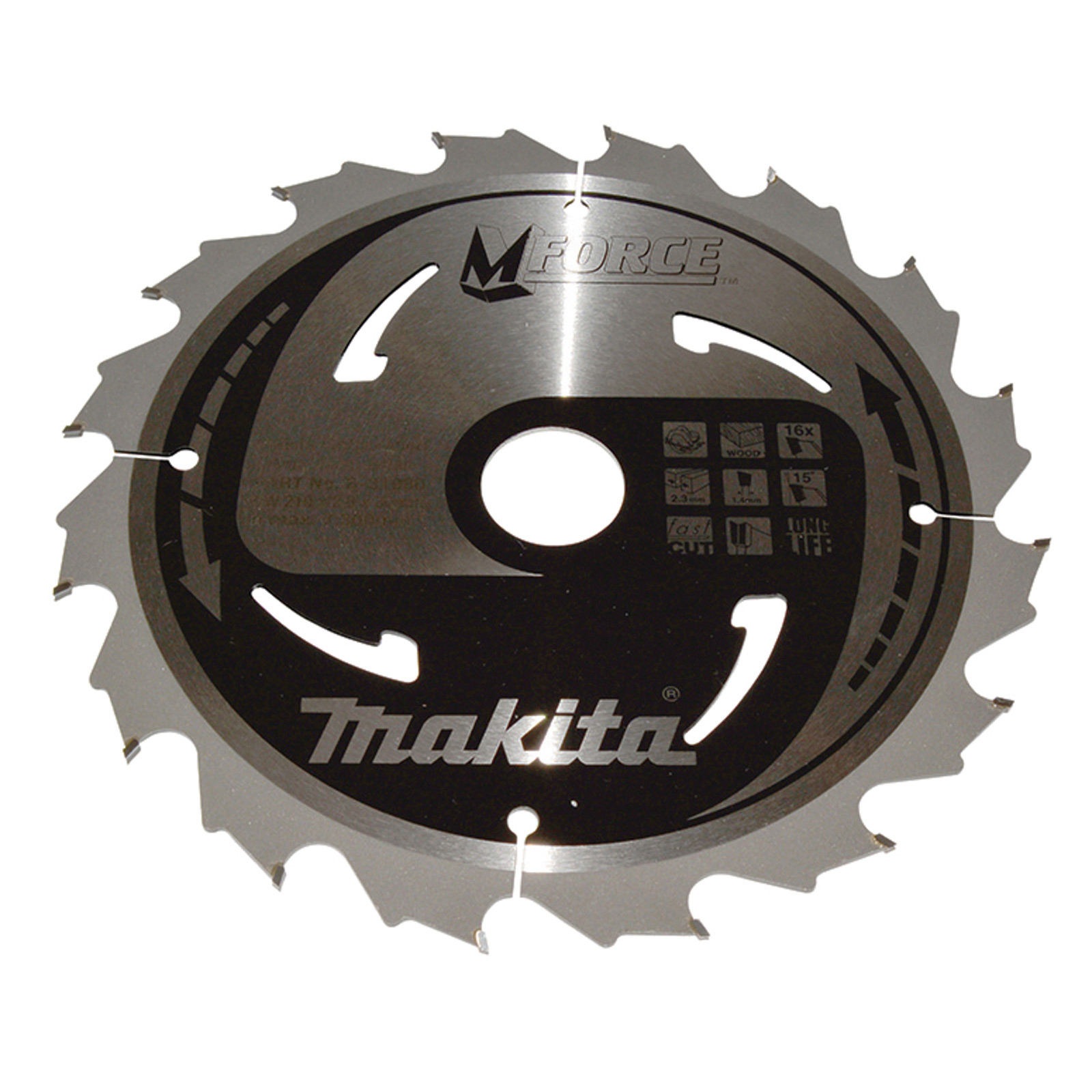 Makita M-FORCE Sägeblatt 210x30x16Z - B-31980