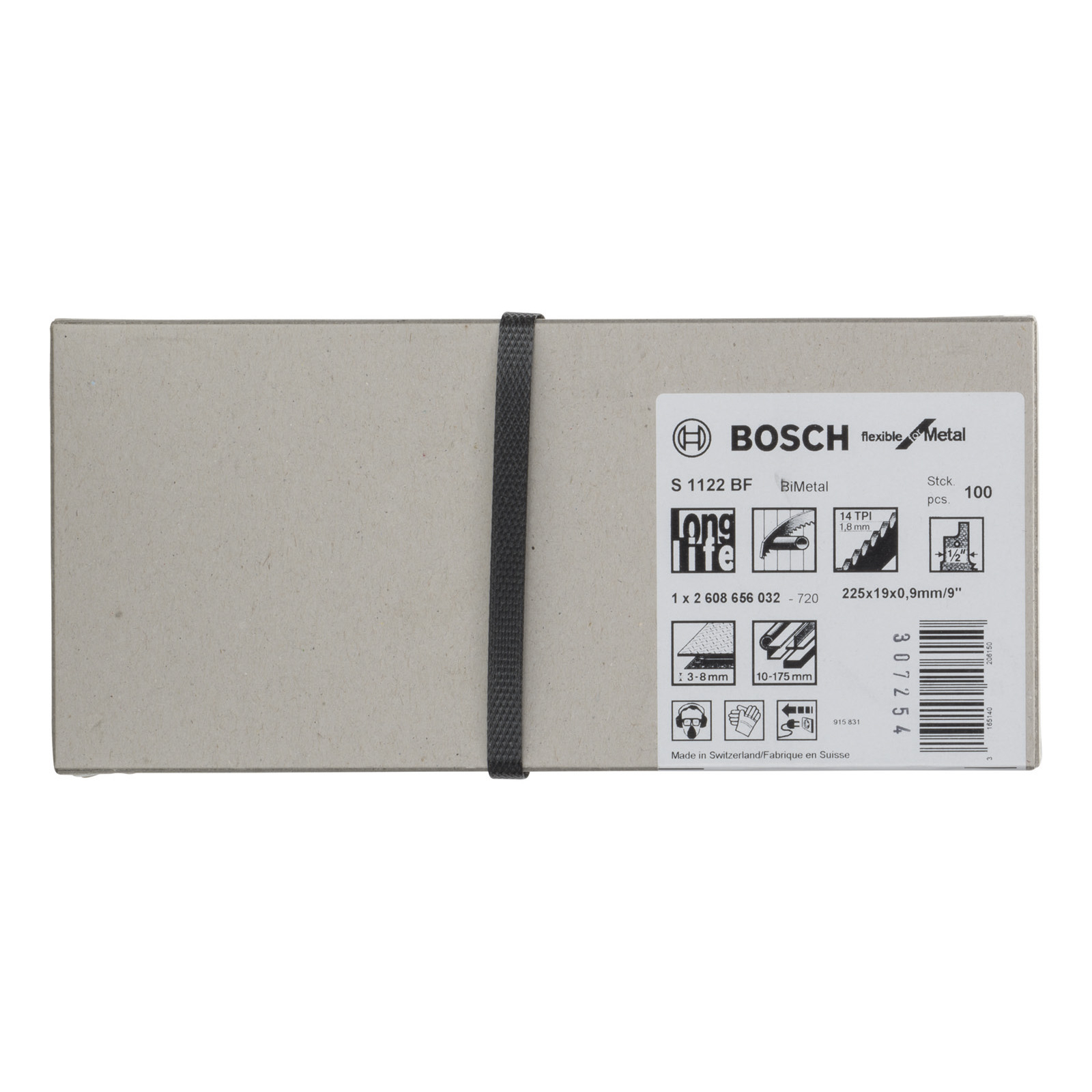 Bosch 100x Säbelsägeblatt S 1122 BF Flexible for Metal - 2608656032