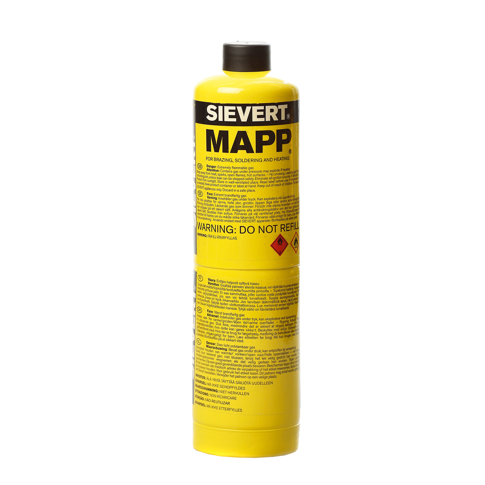 SIEVERT Mapp Gas 788ml / 380gr. - 222183
