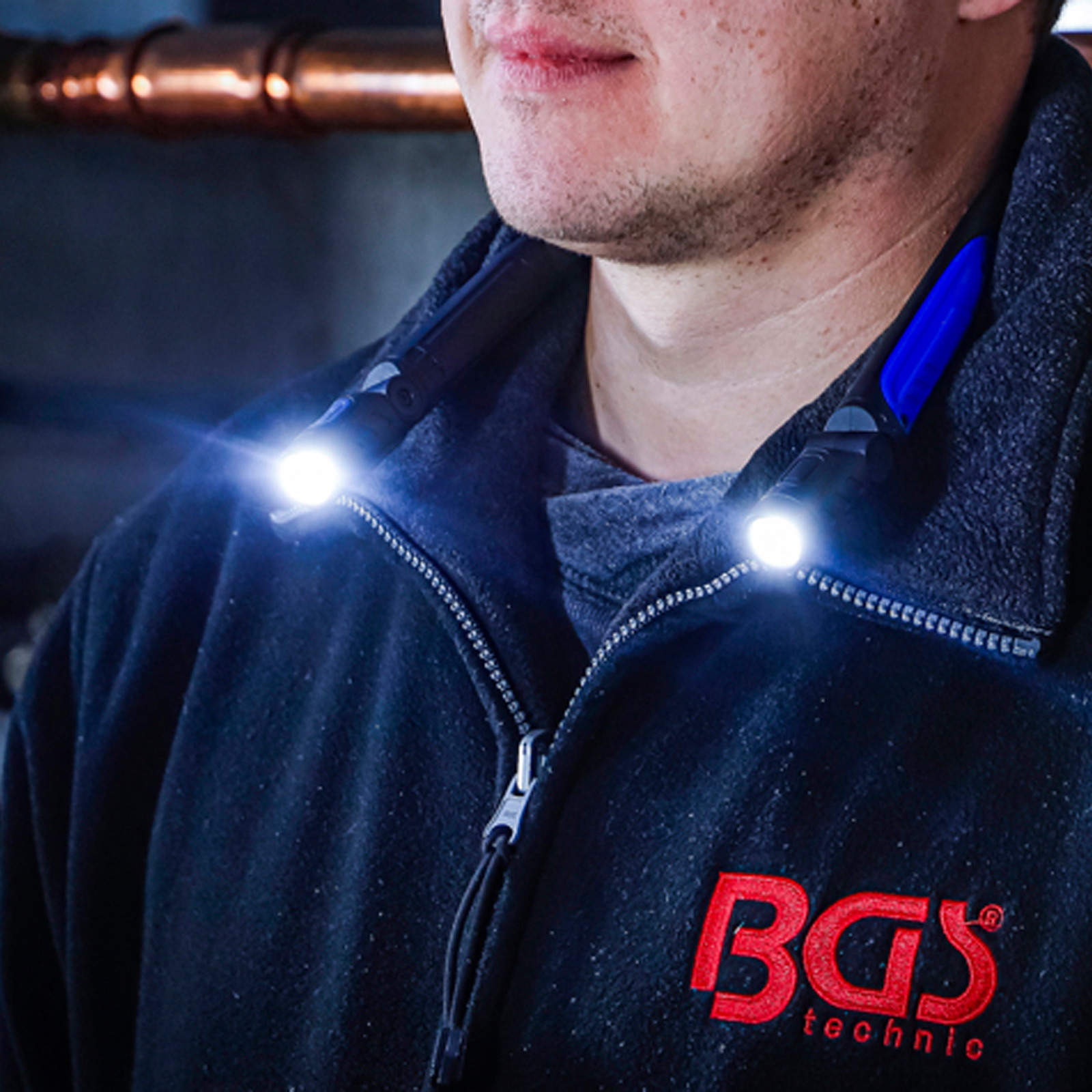 BGS COB-LED-Werkstatt-Nackenleuchte - 85353