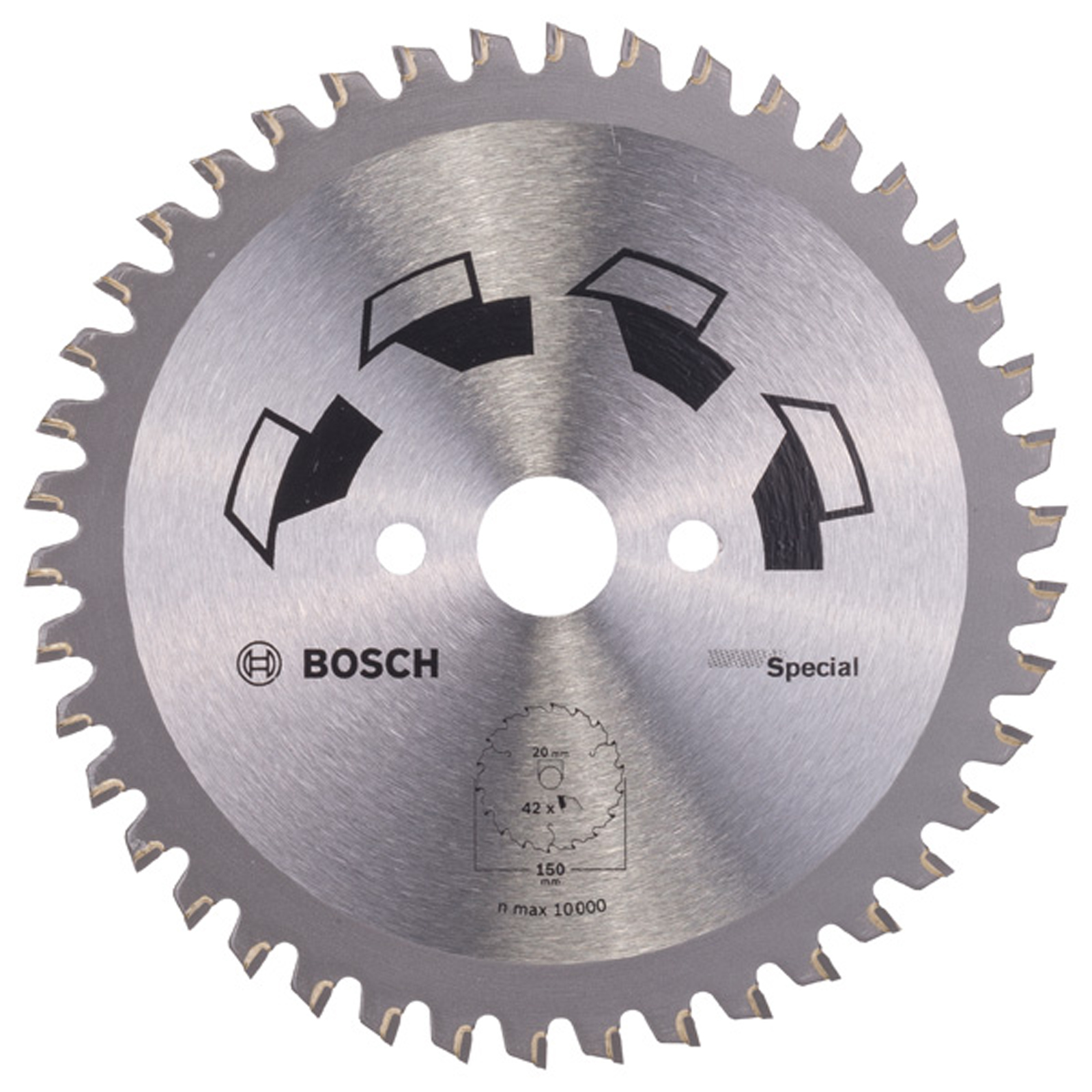 Bosch Kreissägeblatt SPECIAL D= 150 mm Bohrung= 20 mm Z= 42 - 2609256886
