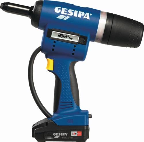 GESIPA Akkublindnietsetzgerät iBird Pro 8-teilig 20000N L-Boxx - 1679683