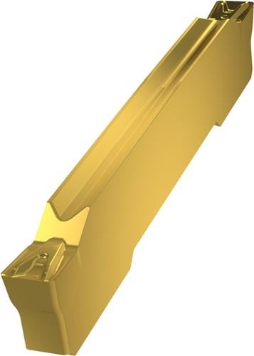 Wendeschneidplatte ISO GL2-D200M02-GM:G8330 Breite 2mm PVD beschichtet Gold