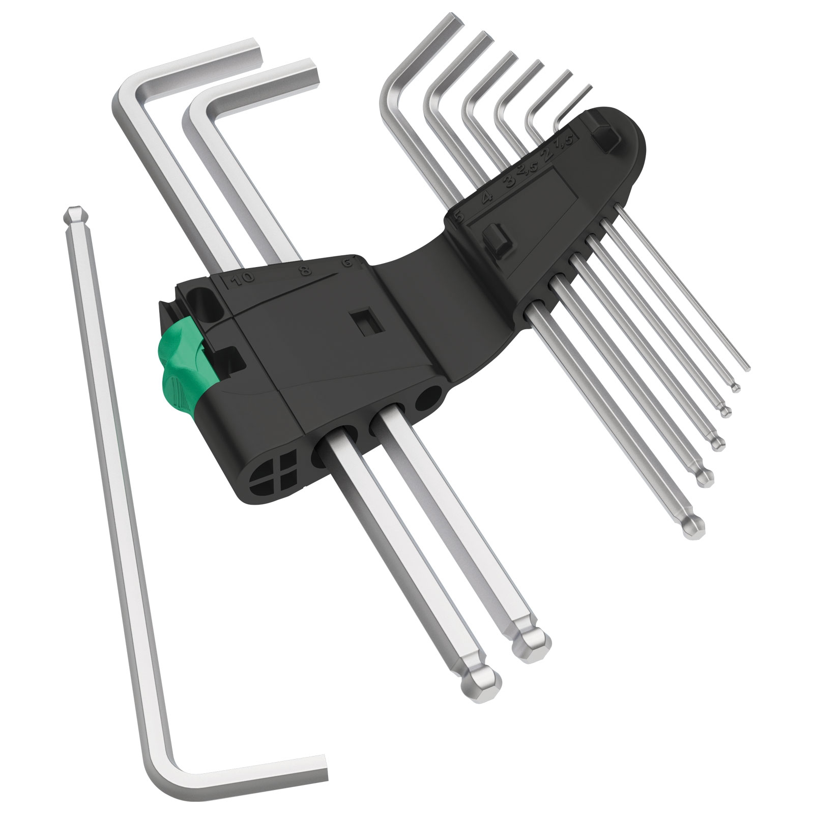 Wera 950/9 Hex-Plus 1 SB Winkelschlüsselsatz, metrisch - 073391