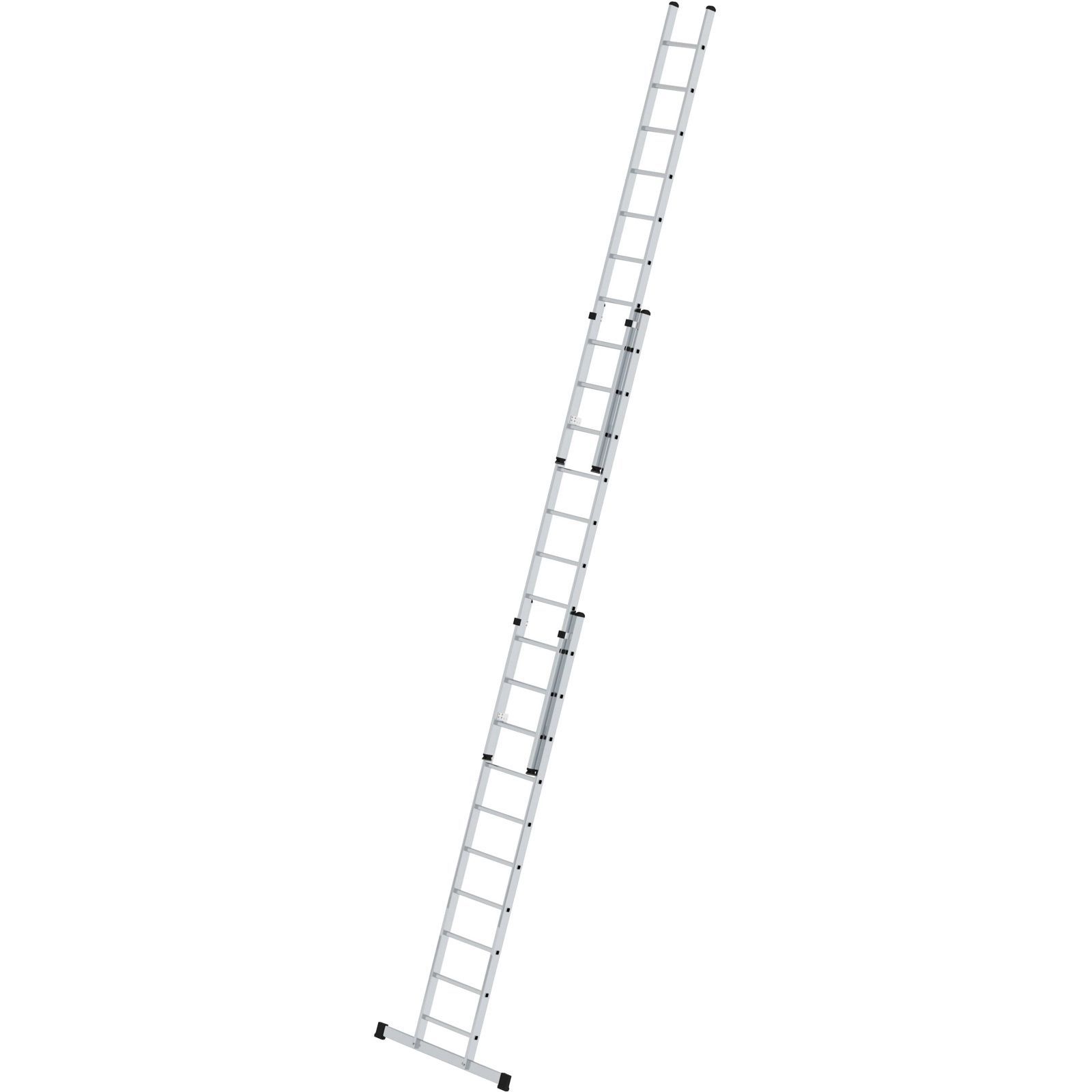 Günzburger Steigtechnik Sprossen-Schiebeleiter 3tlg. mit Standard-Traverse 3 x 10 Sprossen - 020320