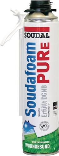 1K-Montageschaum SOUDAFOAM PURe 500ml B1 weiß Dose SOUDAL