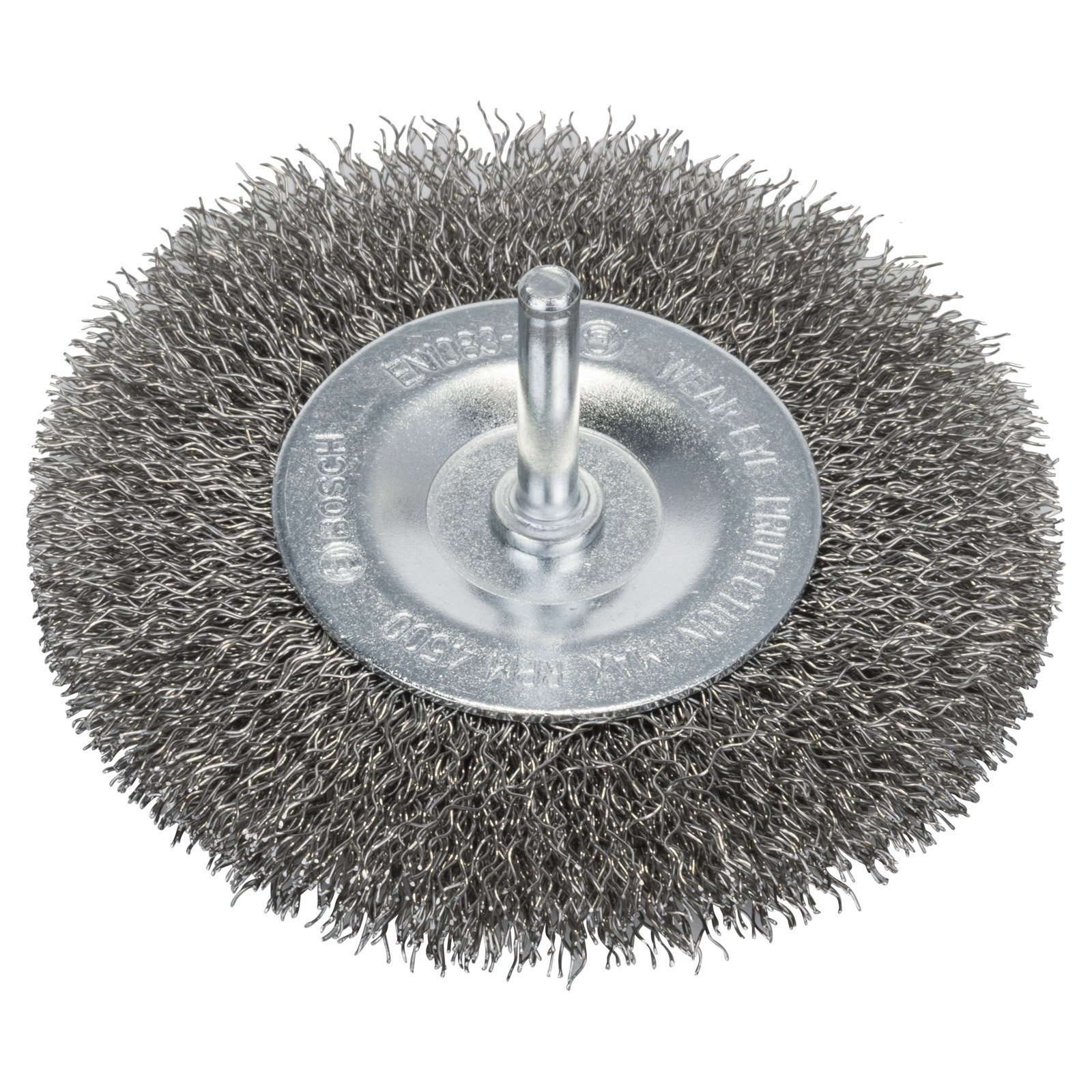 Bosch Scheibenbürste gewellter Edelstahldraht