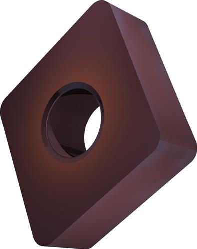 Drehwendeschneidplatte ISO CNMA 120412:T8415 D.5,16mm PVD beschichtet Goldbraun