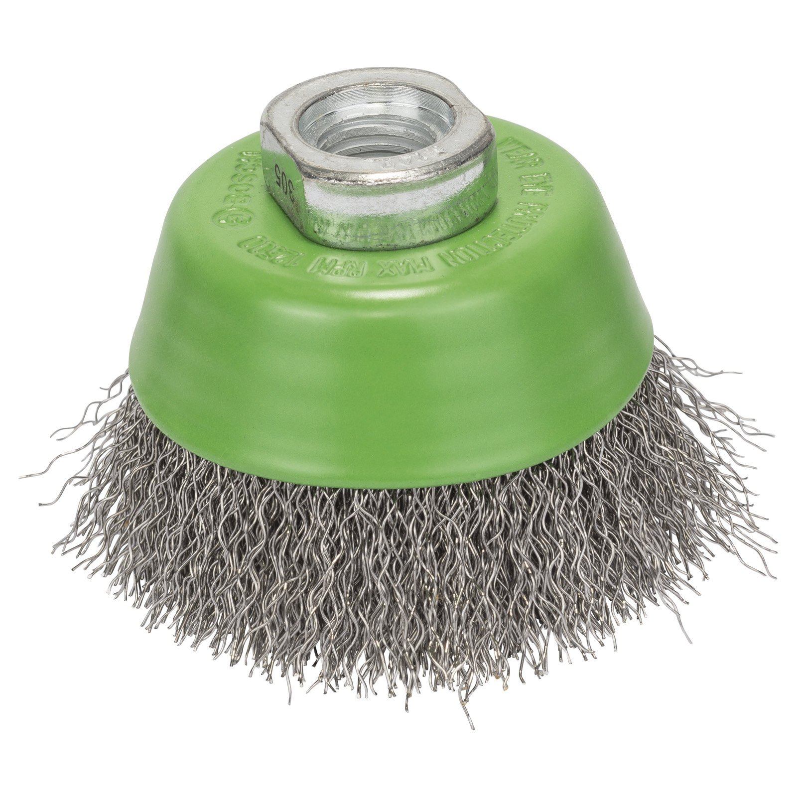 Bosch Topfbürste gewellter Stahldraht M 14