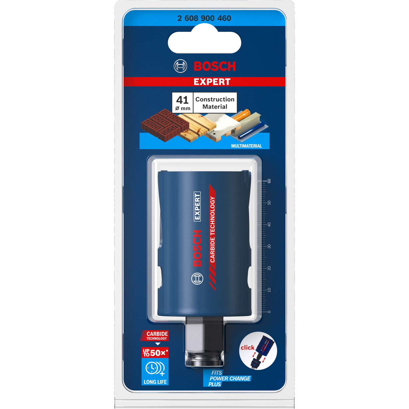 Bosch Expert Construction Material Lochsäge 41 x 60 mm - 2608900460